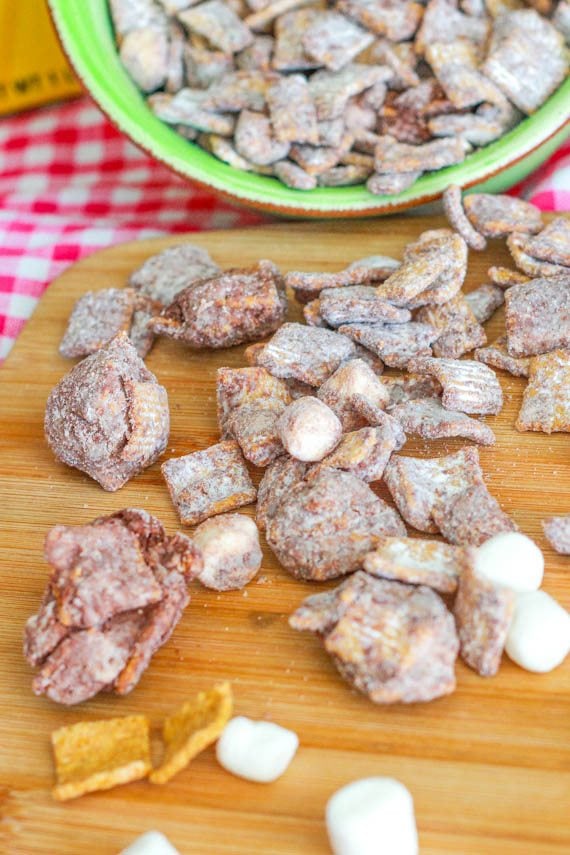 s'mores puppy chow