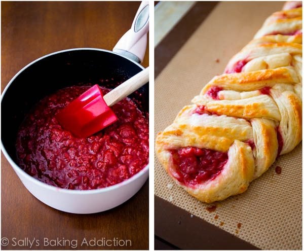 raspberry filling for pastry