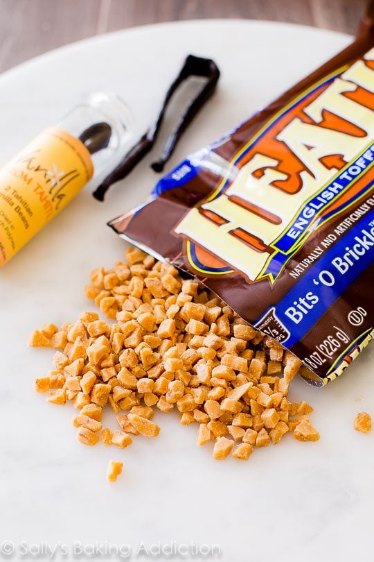 Heath bits 'o brickle pieces