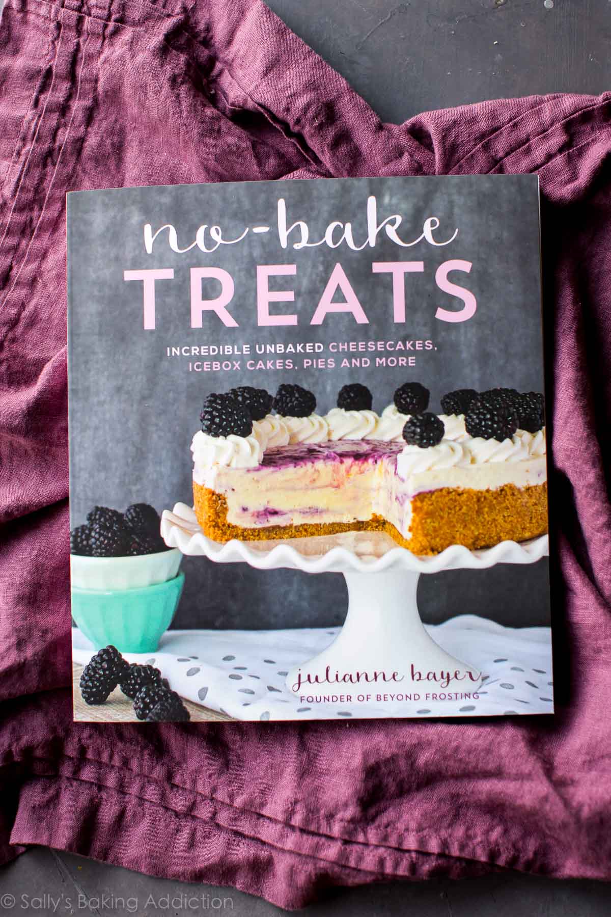 No-Bake Treats cookbook by Julianne Bayer