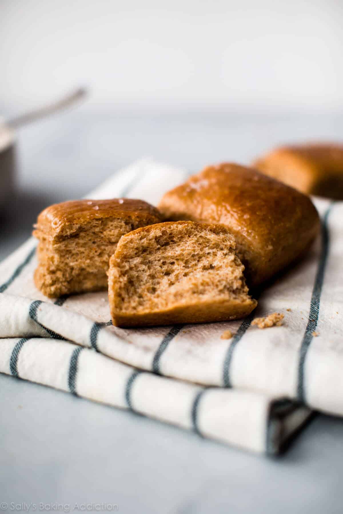 whole wheat rolls