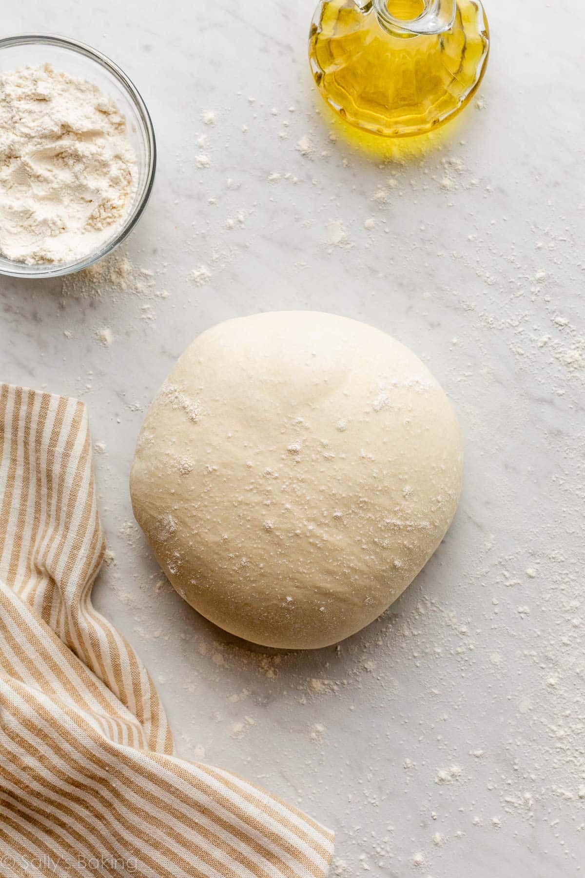 pizza dough.