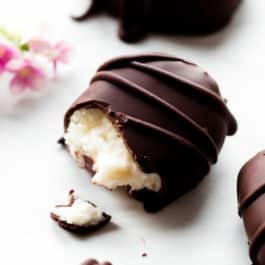 Easter buttercream chocolate eggs