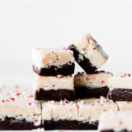 peppermint bark fudge