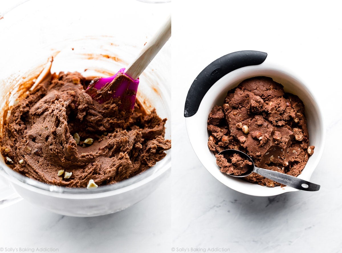 Nutella cookie dough