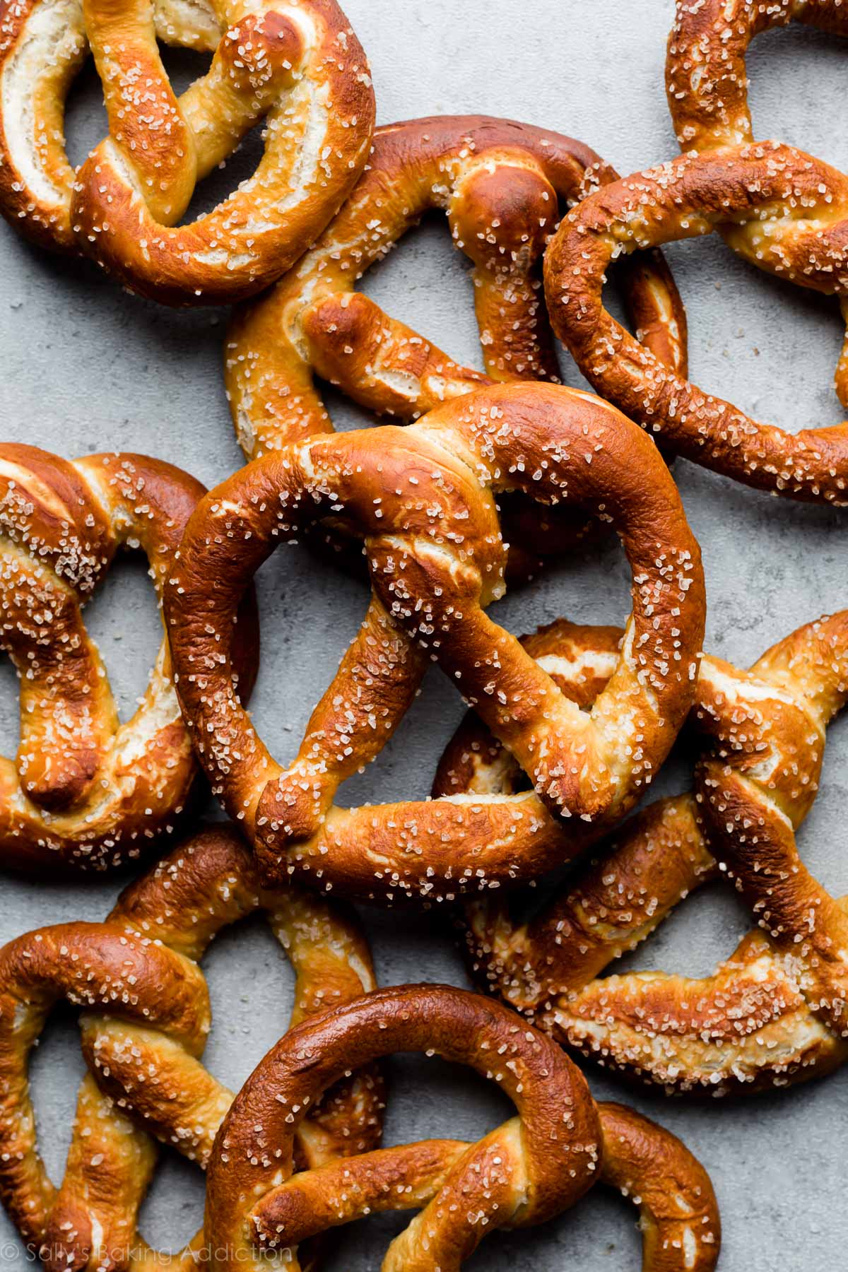 homemade soft pretzels