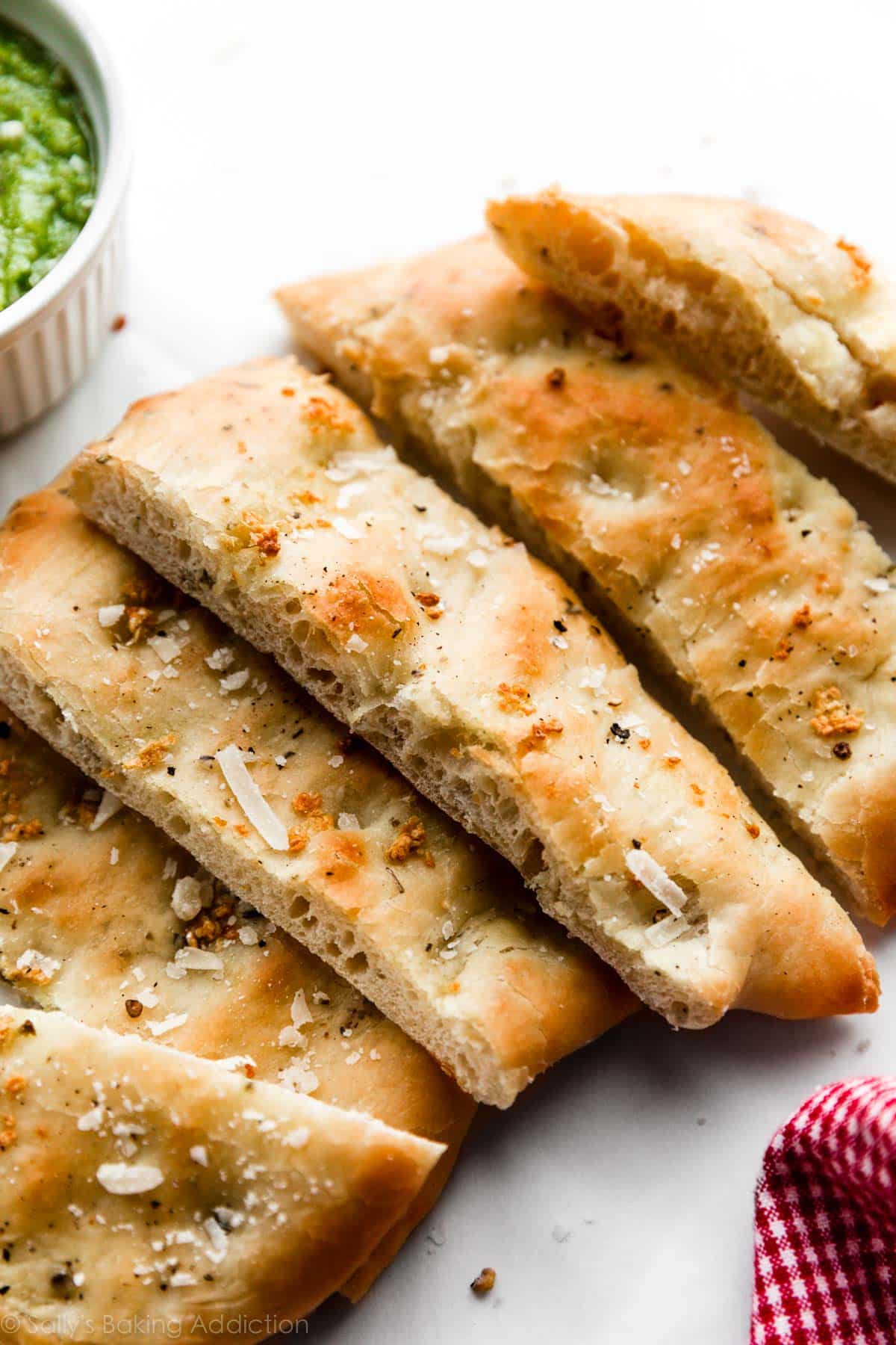 homemade flatbread pizza crust