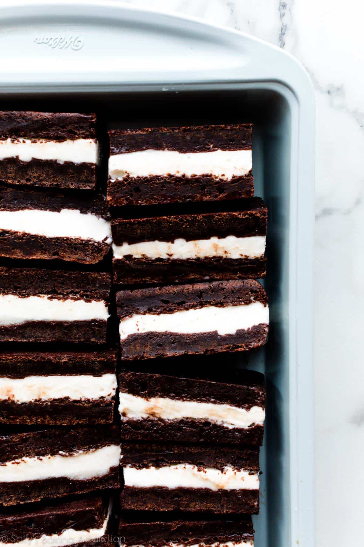 brownie ice cream sandwiches