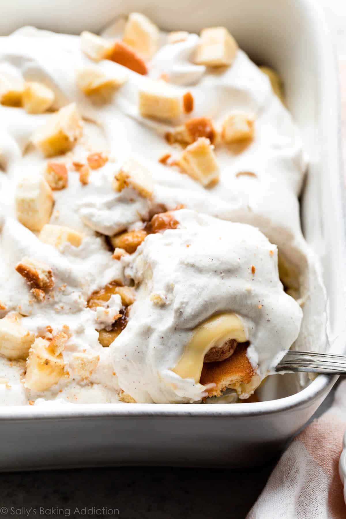 caramelized banana pudding