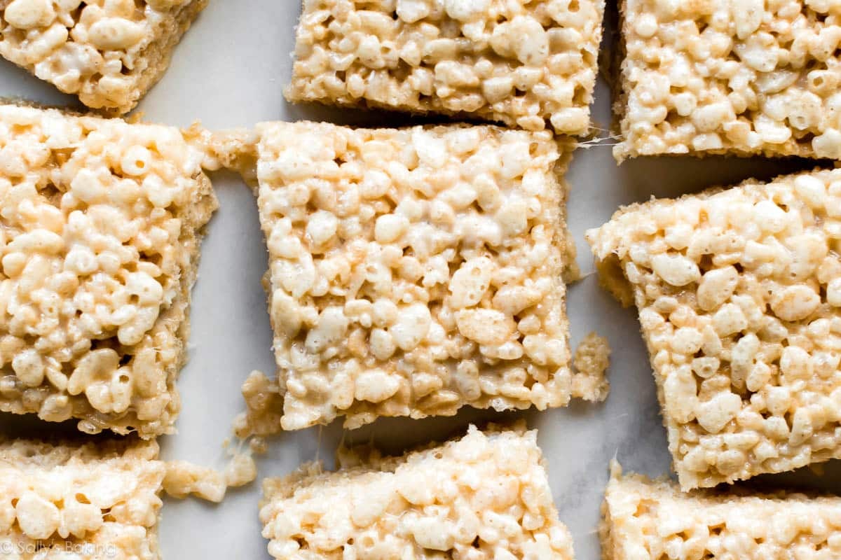 rice krispie treats.
