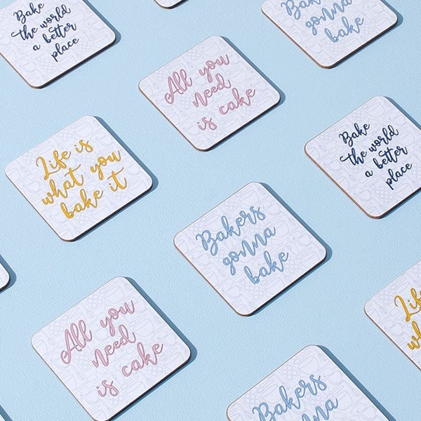 Baking Puns Coasters