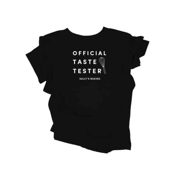 black official taste tester kids shirt.