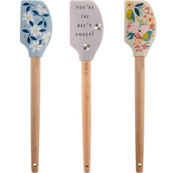 various fun spatulas.