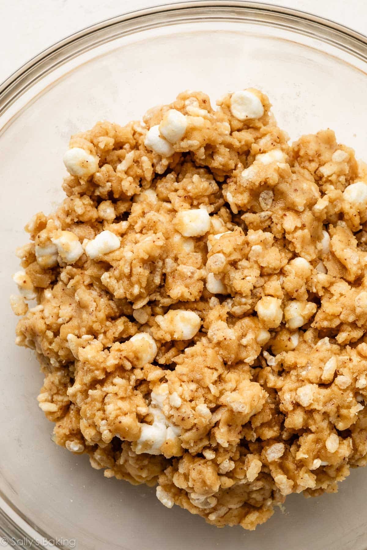 rice krispie treat marshmallow cookie dough.